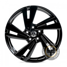 Replica VV5641 9x20 5x112 ET33 DIA66.5 Gloss Black (Черный глянец)