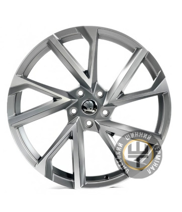 Replica SK5635 8.5x20 5x112 ET38 DIA57.1 Satin graphiIte with machined face