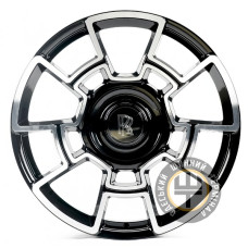 Replica FORGED RR007 8.5x21 5x112 ET25 DIA66.6 Machine black