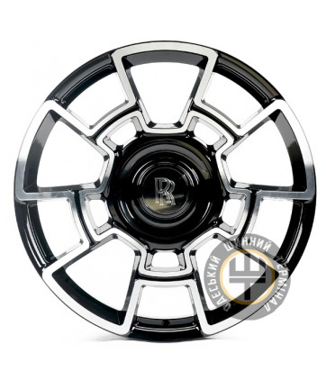 Replica FORGED RR007 9.5x21 5x112 ET33 DIA66.6 Machine black
