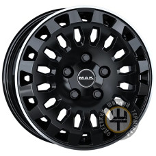 Mak Overland 6.5x16 5x130 ET65 DIA78.1 Black Matt (Черный матовый)