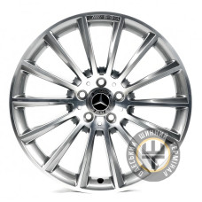 Replica MR021-041 8.5x19 5x112 ET35.5 DIA66.6 Light Gunmetal Machined Face