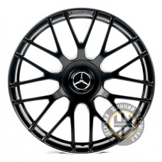 Replica MR012-06 8.5x19 5x112 ET38 DIA66.56 Черный с дымкой с полированным ободом