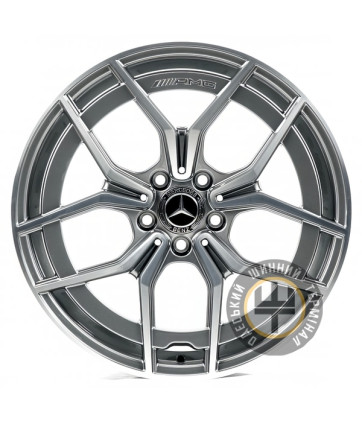 Replica MR021-028 8x19 5x112 ET43 DIA66.6 Light Gunmetal Machined Face