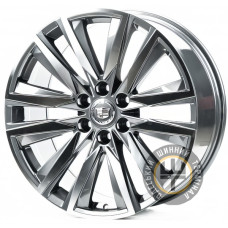 Replica CA1736 9x22 6x139.7 ET28 DIA78.1 Серый, полированные спицы и обод