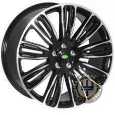 JH H716F 9.5x22 5x120 ET45 DIA72.6 Machine black