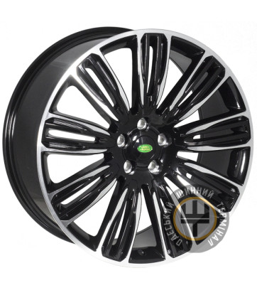 JH H716F 9.5x22 5x120 ET45 DIA72.6 Machine black