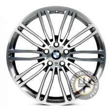 Replica B3155 8x19 5x112 ET30 DIA66.5 Matt Grey Polished (Матовый графитовый с полированной лицевой частью)