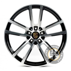 Replica PR3081 10x22 5x130 ET48 DIA71.6 Черный с алмазной механической обработкой лицевой поверхности