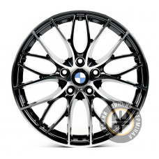 Replica B0216 8.5x20 5x120 ET38 DIA72.6 Gloss Black Machined Face (Черный глянцевый полированное лицо)