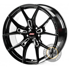 CAST WHEELS CW040 8.5x19 5x114.3 ET35 DIA73.1 Gloss Black W/Milled Spoker