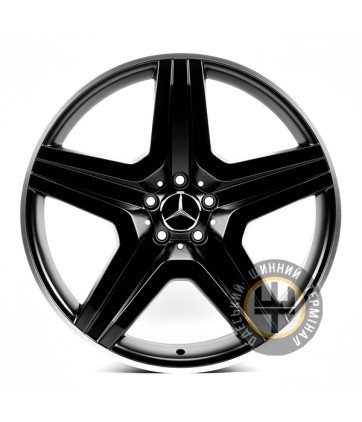 Replica MR5126 10x20 5x130 ET50 DIA84 Semi_Matt_Black_Machine_Lip