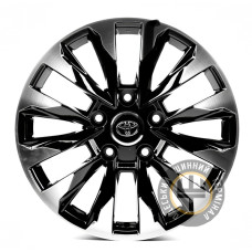 Replica TY880/1 8.5x20 5x150 ET58 DIA110.1 Hyper black (Насыщенный черный, иногда темно-серебристый)