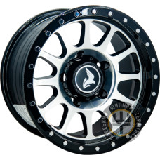 GT JA180 8x15 5x139.7 ET0 DIA110.5 Black Matt (Черный матовый)