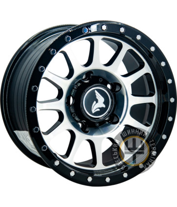 GT JA180 8x15 5x139.7 ET0 DIA110.5 Black Matt (Черный матовый)