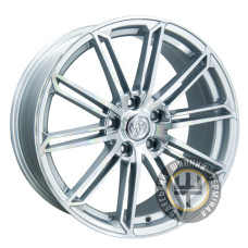 Replica Toyota GT DX168 8x18 5x114.3 ET43 DIA60.1 Серебристый с алмазной механической обработкой лицевой поверхности