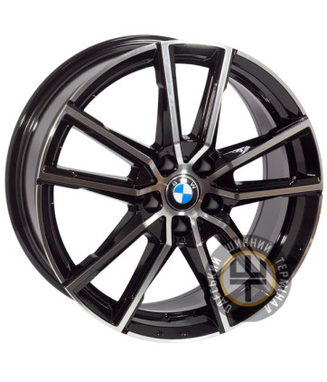 Zorat Wheels ZW-7937 7.5x18 5x112 ET25 DIA66.6 Black polished (Черный с полированной лицевой частью)