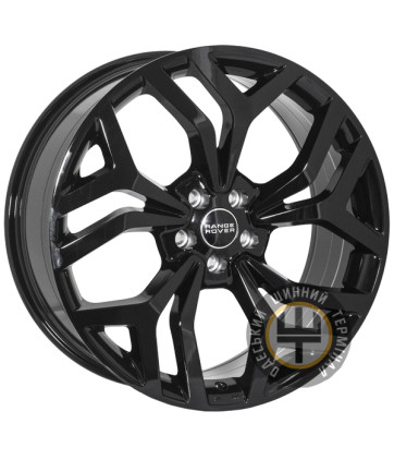 ZH 787 9.5x22 5x108 ET45 DIA63.4 Black