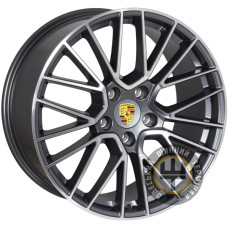 ZH 869 9x20 5x130 ET50 DIA71.6 Gun metal full polish (Темно-серый с полированным ободом)