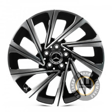 Replica MR021-062 8.5x19 5x112 ET35 DIA66.6 Черный с алмазной механической обработкой лицевой поверхности