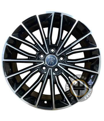 ZF FBX173 8x19 5x120 ET50 DIA64.1 Черный с алмазной механической обработкой лицевой поверхности