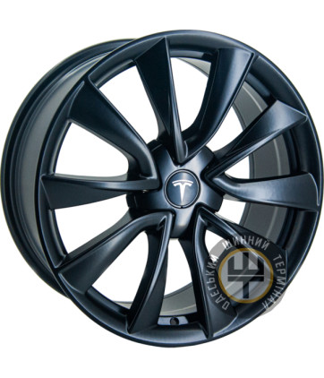 Replica Tesla FA675 8.5x20 5x114.3 ET35 DIA64.1 Satin black