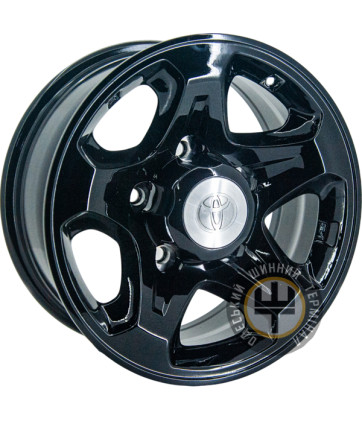 Replica Toyota GT 166168 7x16 5x150 ET0 DIA110.1 Black