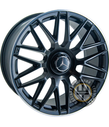 Replica Mercedes * 9370 8.5x19 5x112 ET38 DIA66.6 Satin black