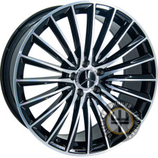 Replica Mercedes A368F 8.5x20 5x112 ET35 DIA66.56 Black Matt (Черный матовый)
