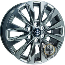 Replica Toyota 202095 8.5x20 6x139.7 ET60 DIA95.1 Hyper black (Насыщенный черный, иногда темно-серебристый)