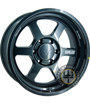 VLF VLDF08 8.5x18 6x139.7 ET10 DIA106.3 Gunmetal (Темно-серый)