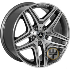 Zorat Wheels BK5925 8x17 5x112 ET35 DIA66.6 Grey Polished (Темно-серый с полированной лицевой частью)