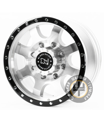 Off Road Wheels OW934 9x17 8x180 ET0 DIA124.3 Face Polish Lip  Black
