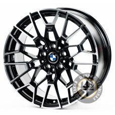 Replica B3209 8.5x18 5x120 ET30 DIA72.6 Gloss Black Machined Face (Черный глянцевый полированное лицо)