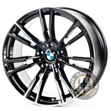 Replica B3213 8.5x19 5x120 ET30 DIA72.6 Gloss Black Machined Face (Черный глянцевый полированное лицо)