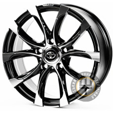 Replica TY3249 8.5x20 5x150 ET50 DIA110.1 Черный с алмазной механической обработкой лицевой поверхности