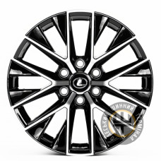 Replica LX3219 8x20 6x139.7 ET55 DIA95.1 Черный с алмазной механической обработкой лицевой поверхности