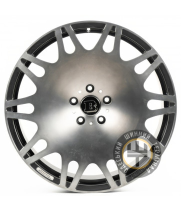 Replica FORGED MR2411284 11x23 5x130 ET20 DIA84 Satin black with machined face
