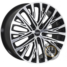 ZF 8038 8x18 5x112 ET35 DIA66.6 Черный с алмазной механической обработкой лицевой поверхности