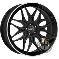 Dotz LongBeach 10.5x21 5x114.3 ET48 DIA64.1 Black lip polish
