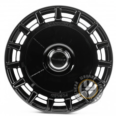 Replica FORGED MAN0001 10.5x21 5x112 ET50 DIA66.45 Gloss Black (Черный глянец)