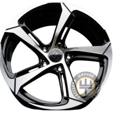 Flow Forming FF115 7.5x17 5x112 ET38 DIA66.6 Black