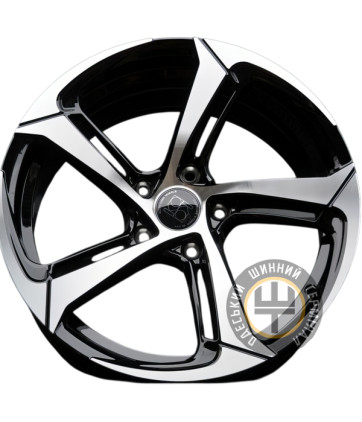 Flow Forming FF115 8x18 5x112 ET38 DIA66.6 Black