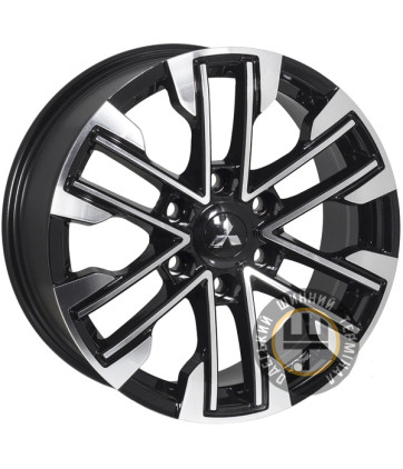 Zorat Wheels 7891 7.5x18 6x139.7 ET38 DIA67.1 Black polished (Черный с полированной лицевой частью)