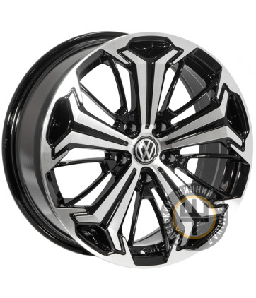 Zorat Wheels 7994 7.5x18 5x120 ET40 DIA74.1 Black polished (Черный с полированной лицевой частью)
