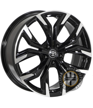 Zorat Wheels YA1133 8x20 5x114.3 ET35 DIA67.1 Black polished (Черный с полированной лицевой частью)