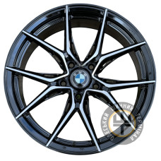 Zorat Wheels YA3816 7.5x17 5x112 ET25 DIA66.6 Black polished (Черный с полированной лицевой частью)
