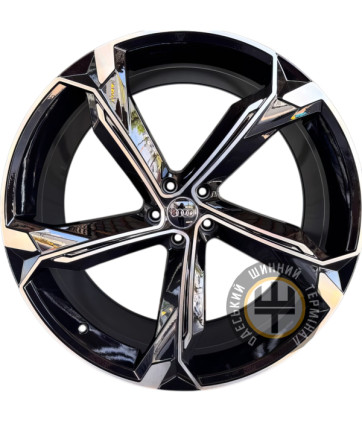 Flow Forming FBX150-23 10x23 5x112 ET20 DIA66.5 Black