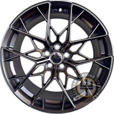Koko FF118-GX 8.5x19 5x108 ET35 DIA73.1 Black Matt (Черный матовый)