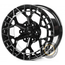 Off Road Wheels OW2006 9x17 6x139.7 ET0 DIA110.1 Black Machined Fece With Dark Coating